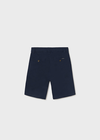 Mayoral Junior 242-037 Bermudy chino basic dla chłopca Granatowe