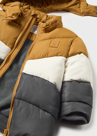 Mayoral Baby 2437-087 Kurtka z odpinanym kapturem dla chłopca Cacahuete