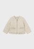 Mayoral Baby 1438-095 Kurtka pikowana soft dla dziewczynki  Sepia