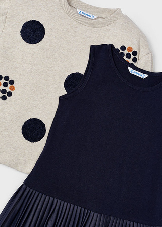 Mayoral Mini 4922-057 Sukienka dla dziewczynki Marino