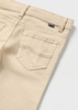Mayoral Baby 506-035 Spodnie slim fit ECOFRIENDS dla chłopca Kolor beżowy