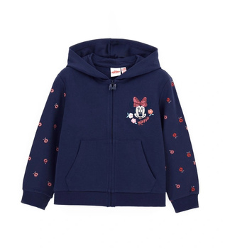 Original Marines DFPV3034CF Bluza Myszka Minnie  zapinana na suwak Granat