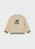 Mayoral Baby  2426-018 Bluza bomberka zapinana na zamek Latte
