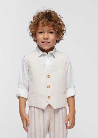 Mayoral Mini 3359-050 Kamizelka dla chłopca Rafia