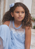 Abel&Lula 5274-019 Komplet z tiulu z plisowanymi spodniami dla dziewczynki  Celeste