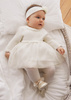 Mayoral Newborn 2806-080 Sukienka wizytowa łączona Crudo