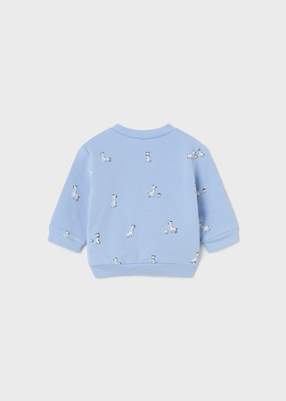 Mayoral Newborn 1890-066 Dres 3-częściowy dla noworodka ECOFRIENDS Niebieski