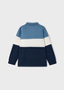 Mayoral Mini 4104-047 Koszulka polo z długim rękawem dla chłopca  Stone blue