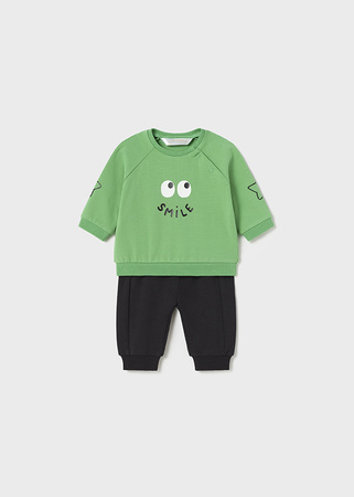 Mayoral Newborn 1623-037 Komplet 4-częściowy dla chłopca Zielony