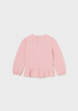 Mayoral 2009-084 Koszulka z długim rękawem z nadrukiem  Rosado