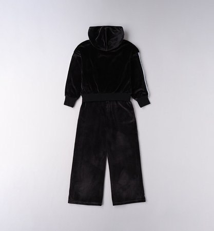 Sarabanda 0F580/00 Dres welurowy Czarny