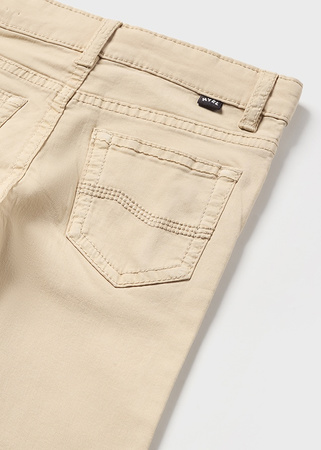 Mayoral Baby 506-035 Spodnie slim fit ECOFRIENDS dla chłopca Kolor beżowy