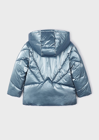 Mayoral Mini 4410-072 Kurtka metaliczna dla dziewczynki Bluebell