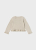 Mayoral Baby 1366-055 Sweterek dla dziewczynki Kolor  beżowo-złoty