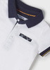 Mayoral Baby 1102-093 Koszulka polo dla chłopca biała