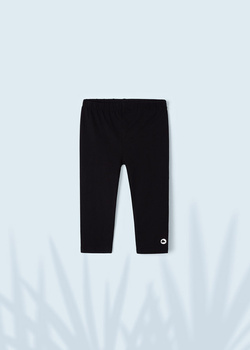 Mayoral Mini 723-071 Leginsy rybaczki ECOFRIENDS dla dziewczynki Czarne