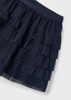 Mayoral Mini 4902-018 Spódnica z tiulu plisowana dla dziewczynki  Marino