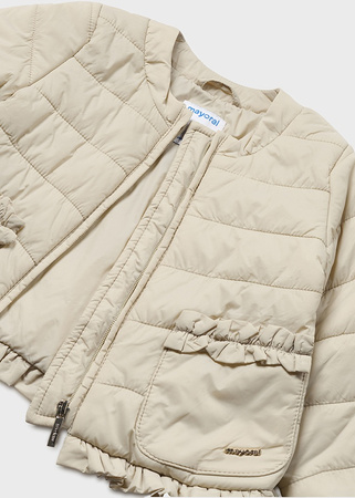 Mayoral Baby 1438-095 Kurtka pikowana soft dla dziewczynki Sepia