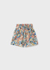 Mayoral Junior 6907-042 Krótkie spódnico-spodenki z bawełny dla dziewczynki