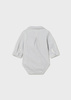 Mayoral Newborn 2759-069 Body koszulowe z długim rękawem ECOFRIENDS  gris