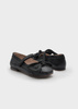 Mayoral Mini 46555-019 Buty baleriny z kokardą Negro