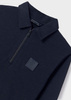 Mayoral Junior 7183-012 Koszulka polo z długim rękawem ECOFRIENDS dla chłopca  Marino