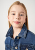 Mayoral Junior 6460-049 Kurtka jeansowa dla dziewczynki  Oscuro