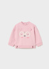 Mayoral Baby 2414-095 Bluza z aplikacją dla dziewczynki  Rosado