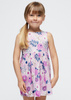 Mayoral Mini 3926-036 Sukienka w kwiaty dla dziewczynki  Malva