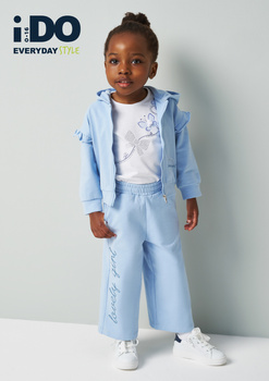 Ido 4B358/00 4B371/00 Dres 2-częściowy dla dziewczynki  Niebieski