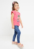 Mayoral Mini 3777-067 Leginsy dla dziewczynki ECOFRIENDS a'la jeans  niebieskie