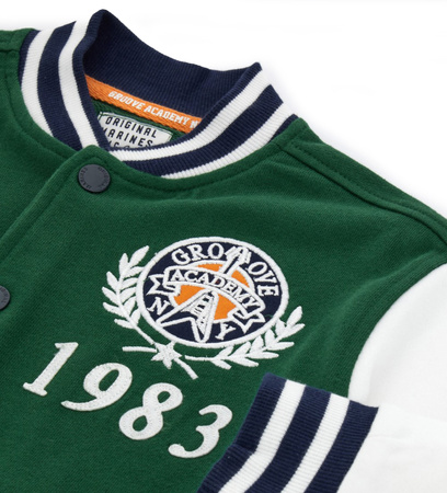 Original Marines DDA2515B Bluza bomber dla chłopca Zielona