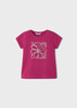 Mayoral Mini 174-056 Koszulka z krótkim rękawem Hibiskus