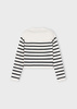 Mayoral Mini 4014-018 Sweterek w paski Macchiato