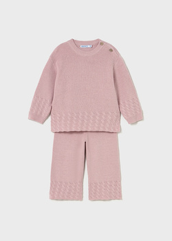 Mayoral Baby 2592-010 Komplet 2-częściowy trykotowy Cuarzo