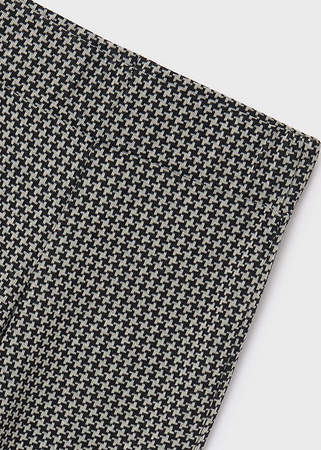 Mayoral Junior 7751-016 Spodnie dzwony z dzianiny dla dziewczynki Negro