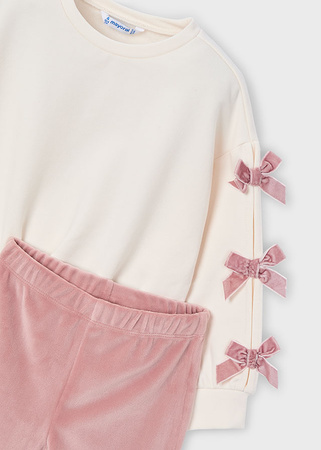 Mayoral Mini 4725-041 Komplet 2-częściowy z kokardkami Maquillaje