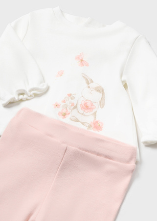Mayoral Newborn 2702-007 Komplet 3-częściowy dla dziewczynki Rubor