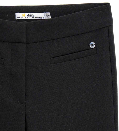 Original Marines DEA3585F Spodnie dzwony dla dziewczynki Czarne