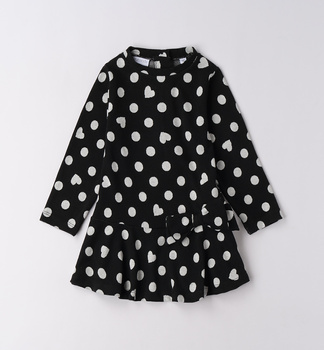 Sarabanda 0F337/00 Sukienka dzianina Kropki