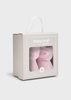 Mayoral Newborn 9567-039 Buty z futerkiem dla noworodka  Rosa baby