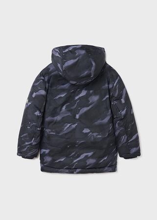 Mayoral Junior 7459-046 Kurtka zimowa pikowana dla chłopca szara