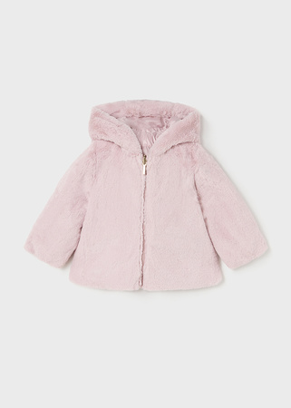 Mayoral Baby 2422-037 Kurtka dwustronna z futerkiem dla dziewczynki Colorete