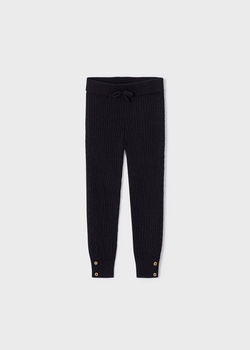 Mayoral Mini 10582-014 Leginsy trykot dla dziewczynki Negro