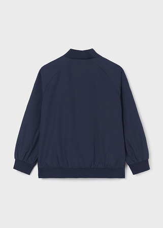 Mayoral Junior 6451-045 Kurtka bomber przeciwwiatrowa dla chłopca Granat owa