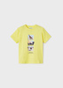 Mayoral Mini 3008-031 Zestaw 2 koszulek z krótkim rękawem dla chłopca ECOFRIENDS  Żółty