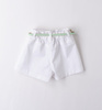 Ido 4B417/K1 Krótkie spodenki dla dziewczynki  Białe
