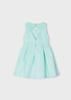 Mayoral Mini 3914-074 Sukienka dla dziewczynki Miętowa