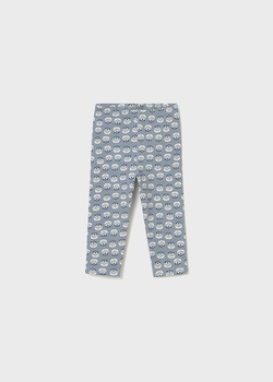 Mayoral Baby 2737-089 Leginsy w nadruk Blue bell