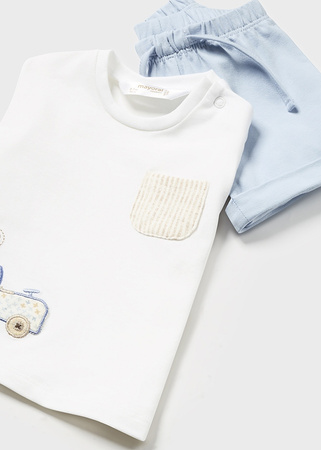 Mayoral Newborn 1626-017 Komplet 4-częściowy dla chłopca Cielo